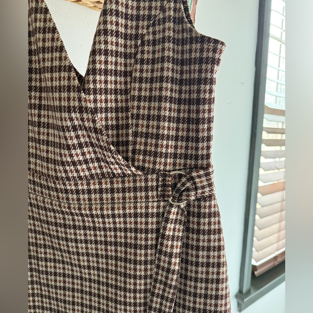 Vintage Arizona plaid jumper dress - Picture 2 of 3
